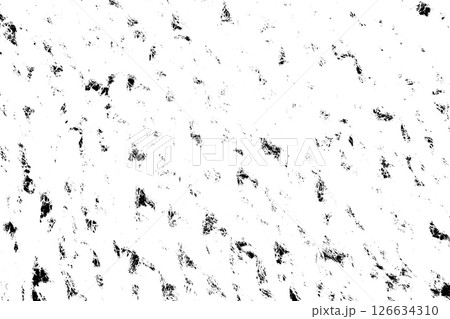 Abstract grunge black and white distressed texture background 126634310
