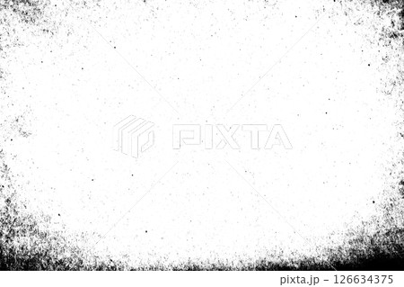 Abstract grunge black and white distressed texture background 126634375