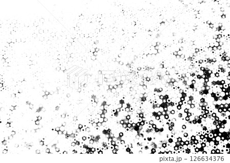 Abstract grunge black and white distressed texture background 126634376