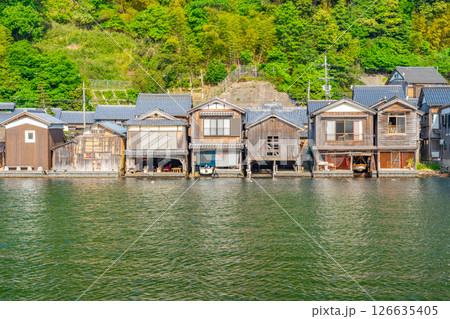 伊根の舟屋 京都 伊根の舟屋 京都 126635405