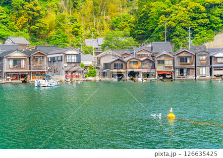 伊根の舟屋　京都　　 126635425