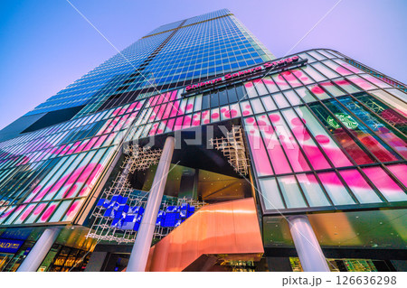 日本の東京都市景観 渋谷サクラステージSHIBUYAタワーなどを望む=20日 日本の東京都市景観 渋谷サクラステージSHIBUYAタワーなどを望む=20日 126636298