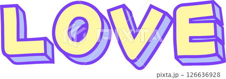 可愛いパステルカラーのコインのイラスト 126636928