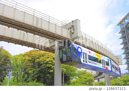 千葉県千葉市、千葉都市モノレールの風景 126637321