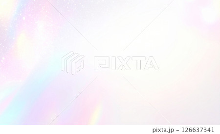 幻想的なパステルカラーの光の背景素材 幻想的なパステルカラーの光の背景素材 126637341