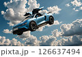空飛ぶ車 126637494