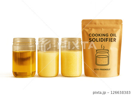 Sustainable waste management, hardening fat jars and packaging vegetable, non-toxic powder hardening waste oil disposal, waste disposal solution for home cooking oil, supporting eco-friendly methods Sustainable waste management, hardening fat jars and packaging vegetable, non-toxic powder hardening waste oil disposal, waste disposal solution for home cooking oil, supporting eco-friendly methods 126638383