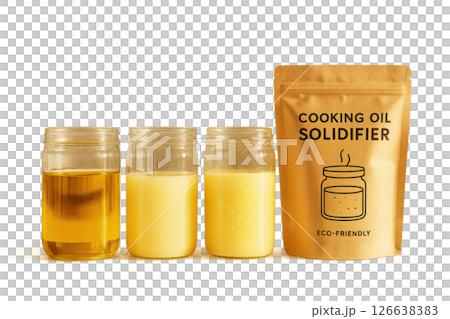 Sustainable waste management, hardening fat jars and packaging vegetable, non-toxic powder hardening waste oil disposal, waste disposal solution for home cooking oil, supporting eco-friendly methods Sustainable waste management, hardening fat jars and packaging vegetable, non-toxic powder hardening waste oil disposal, waste disposal solution for home cooking oil, supporting eco-friendly methods 126638383