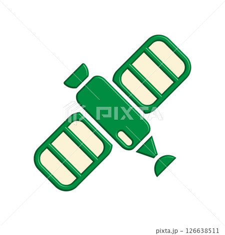 Satellite icon design template 126638511