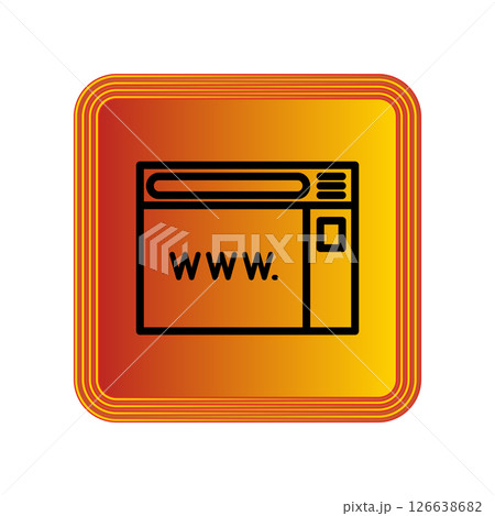 Browser icon design template Browser icon design template 126638682