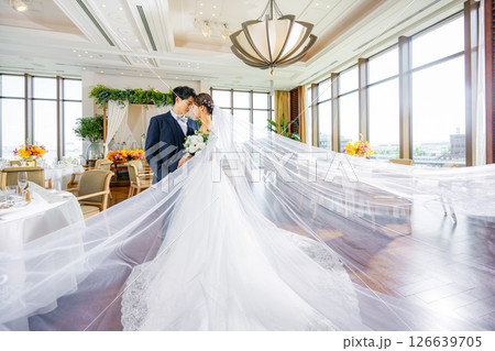 ウェディングイメージ ロングベール ウェディングイメージ ロングベール 126639705