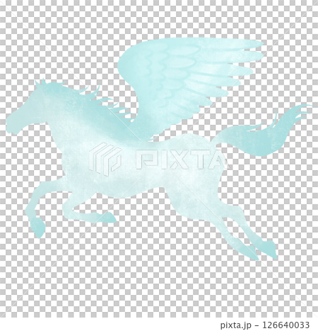 Year of the Horse Pegasus illustration 126640033