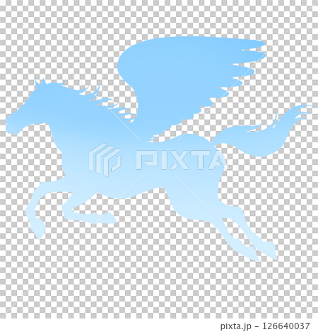 Year of the Horse Pegasus illustration 126640037