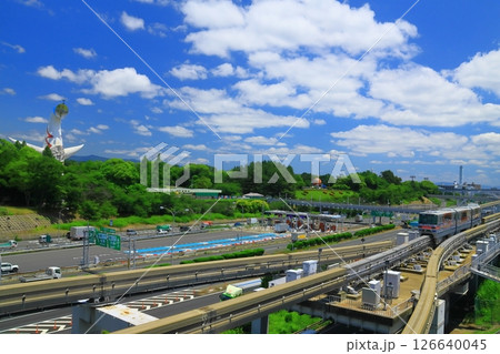 大阪モノレール（大阪府吹田市）万博記念公園駅 126640045