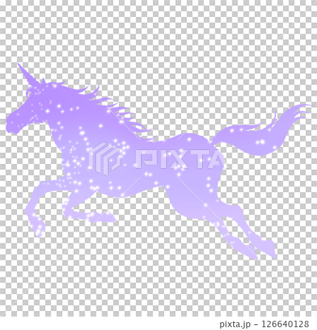 Year of the Horse - Unicorn illustration 126640128