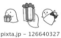 プレゼントをもつゴーストくん 126640327