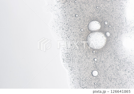 The texture of a cosmetic skin serum or body gel. 126641865