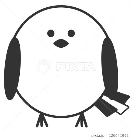 シマエナガ シマエナガ 126641992