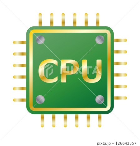 CPU アイコン 126642357