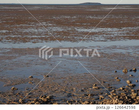 Clairview Boat Ramp付近の干潮時の風景 Queensland Australia Clairview Boat Ramp付近の干潮時の風景 Queensland Australia 126642598