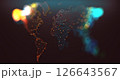 World map and networking. 126643567