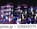 Abstract and digital image related to cyber security 126643575