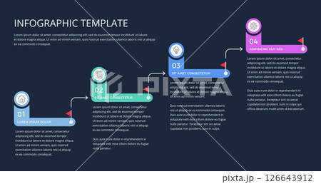 Process Infographic Template 126643912