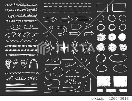 Hand Drawn Scribbles Hand Drawn Scribbles 126643918