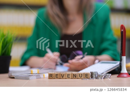 Comprehensive Business Revenue Analysis Conducted Within a Professional Office Setting Comprehensive Business Revenue Analysis Conducted Within a Professional Office Setting 126645834
