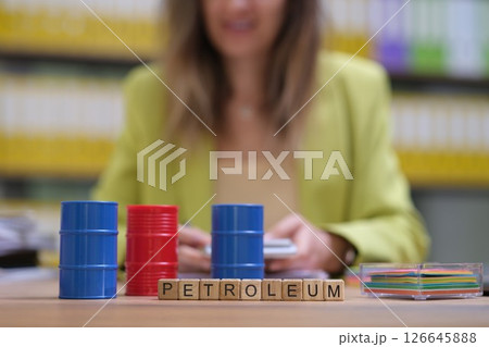 An Overview of the Petroleum Industry Including Crates and Letters of Various Types 126645888