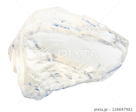 molybdenum glass opalite isolated on white 126647982