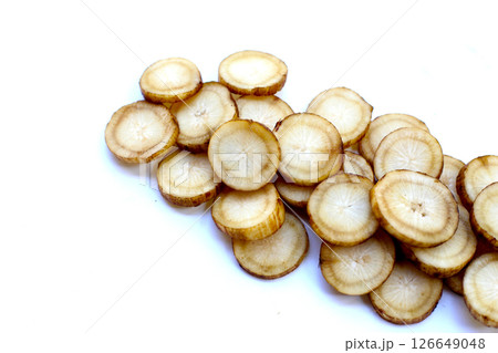 Fresh burdock roots or gobo roots 126649048