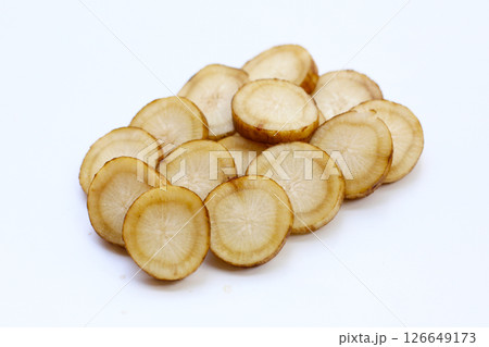 Fresh burdock roots or gobo roots 126649173