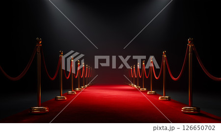 授賞式のレッドカーペット 126650702