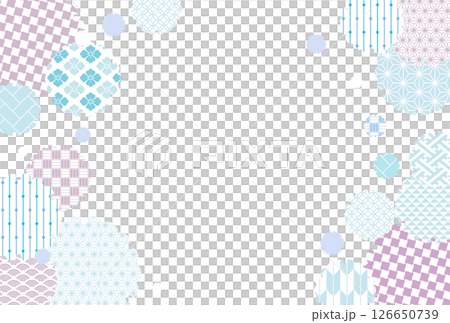 適合夏季的酷炫日式圖案背景圖 126650739