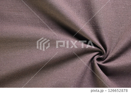 dark brown cotton texture color of fabric textile industry, abstract image for fashion cloth 126652878