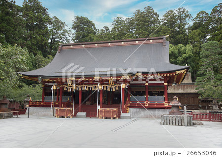 奥州一宮 塩釜神社左右宮拝殿 奥州一宮 塩釜神社左右宮拝殿 126653036