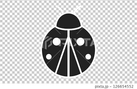 Cute ladybug illustration material Cute ladybug illustration material 126654552