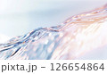 透明感あふれる流れる水の美しい流れ（清潔感・美容・高級感） 126654864