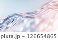 透明感あふれる流れる水の美しい流れ（清潔感・美容・高級感） 126654865