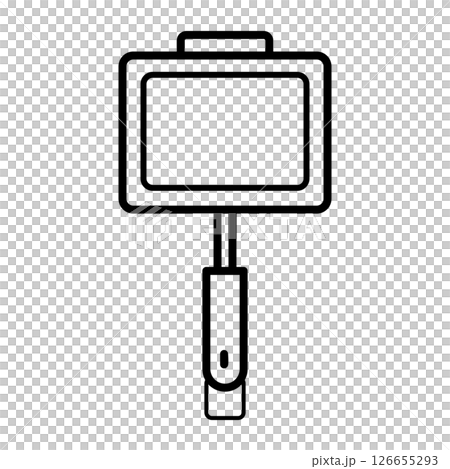 Simple line drawing hot sandwich maker icon | Hot sandwich maker, cooking utensils, home appliances, kitchen supplies, 126655293