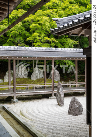 初夏の青紅葉が美しい漢陽寺新緑の風景 初夏の青紅葉が美しい漢陽寺新緑の風景 126655324
