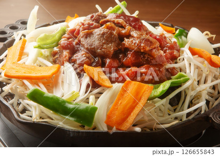 ジンギスカン鍋 126655843