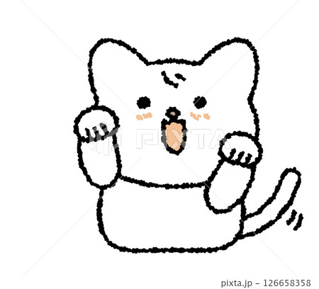 手招きするネコ 126658358
