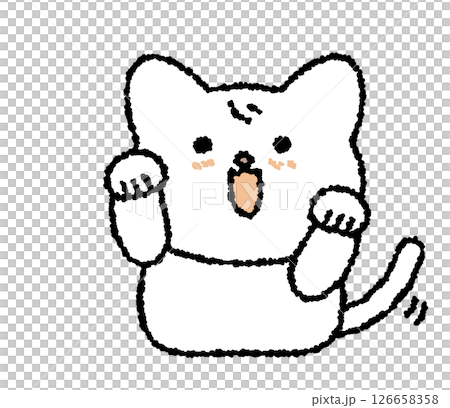 手招きするネコ 126658358