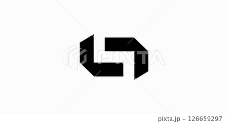 Modern and simple S logo design 126659297