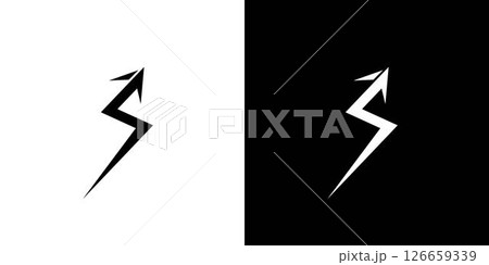 Unique and modern S arrow logo design Unique and modern S arrow logo design 126659339