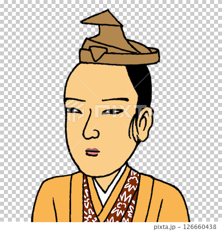 Akechi Mitsuhide color deformed illustration 126660438