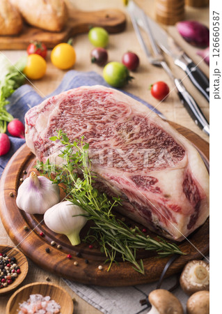 ステーキ用精肉 / 和牛サーロイン 126660587