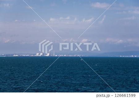 【さんふらわあ さっぽろ大洗行　福島第一原子力発電所沖を航行】 126661599